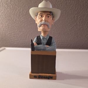 Vintage Bobblehead "The Stranger" From The Big Lebowski. Sam Elliott
